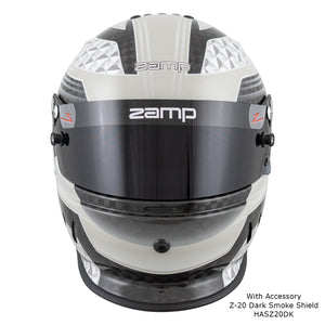 Zamp RZ-65D Dirt Carbon Helmet H775C15DK with Z-20 Dark Smoke Shield