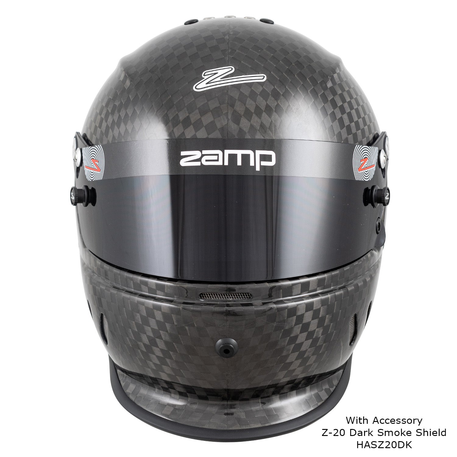 Zamp RZ-65D Dirt Carbon Helmet (Solid) with Z-20 Shield