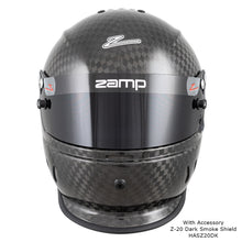 Zamp RZ-65D Dirt Carbon Helmet (Solid) with Z-20 Shield