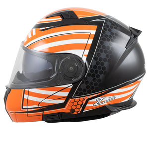 Zamp FL-4 Motorcycle Helmet - Side View