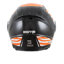 Zamp FL-4 Motorcycle Helmet (Graphic) - Back