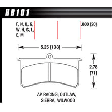 Hawk Brake Pads HB101S800 Superlite/XL HT-10