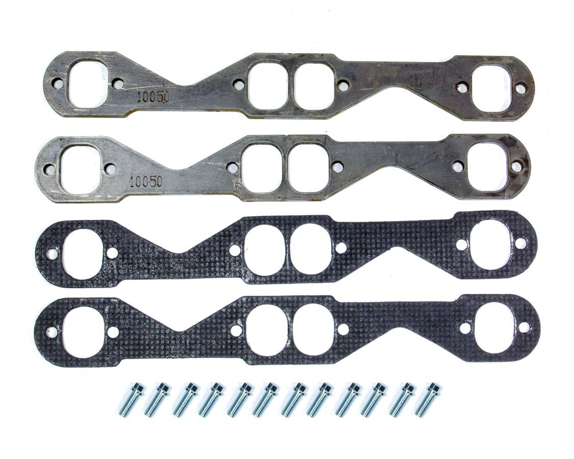Hedman SB Chevy 1.75" Flanges Oval Port 10050