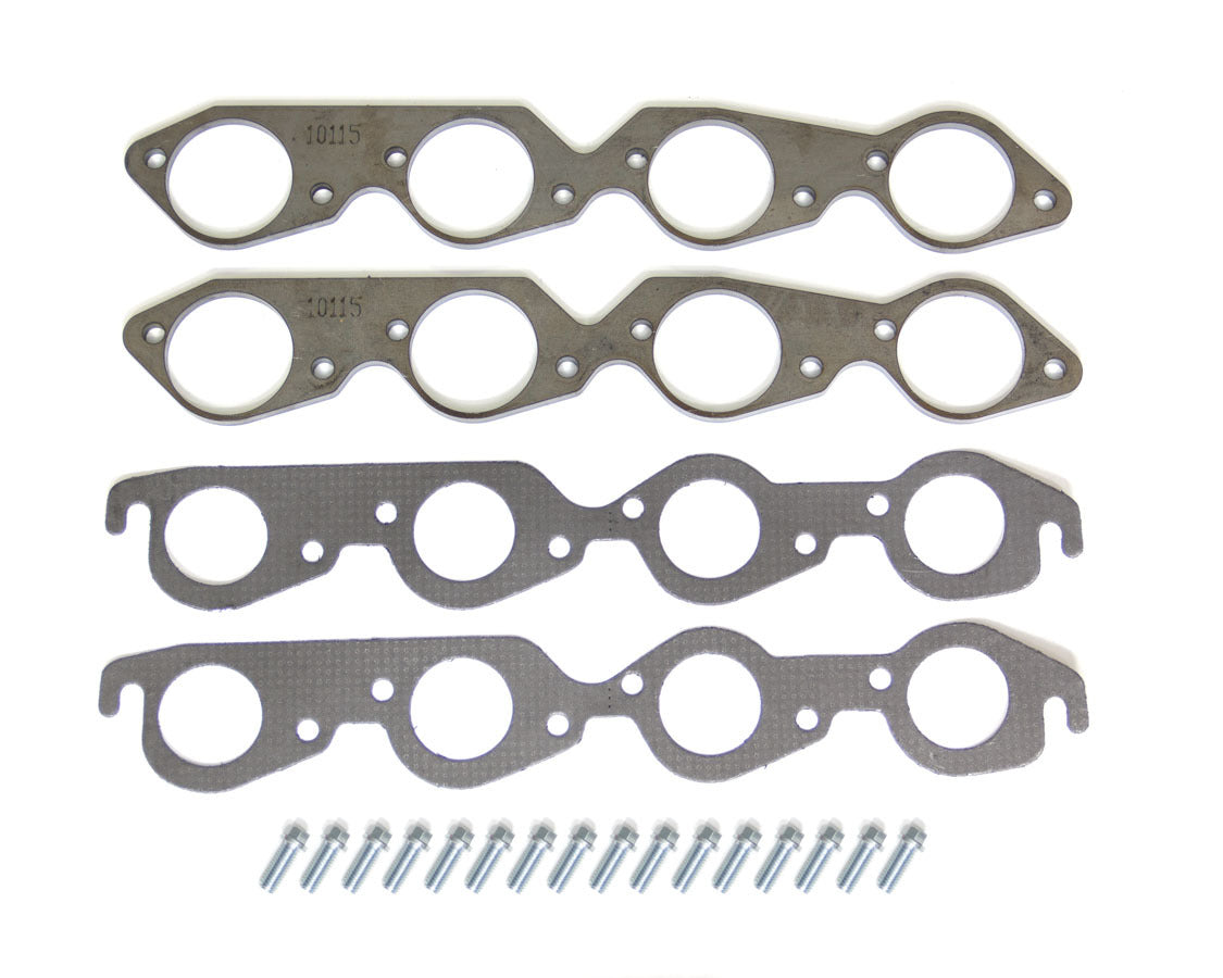 Hedman BB Chevy 2.5" Flanges Round Port 10115