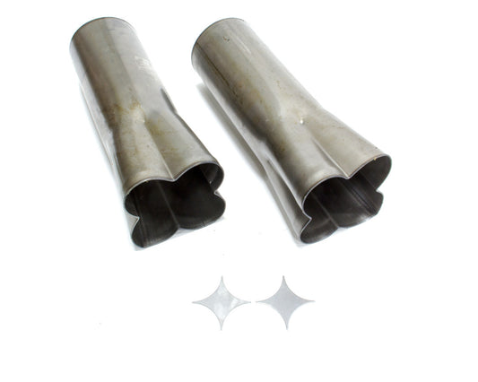 Hedman Weld-On Collectors 2-1/8" x  4" (Pair) 14017