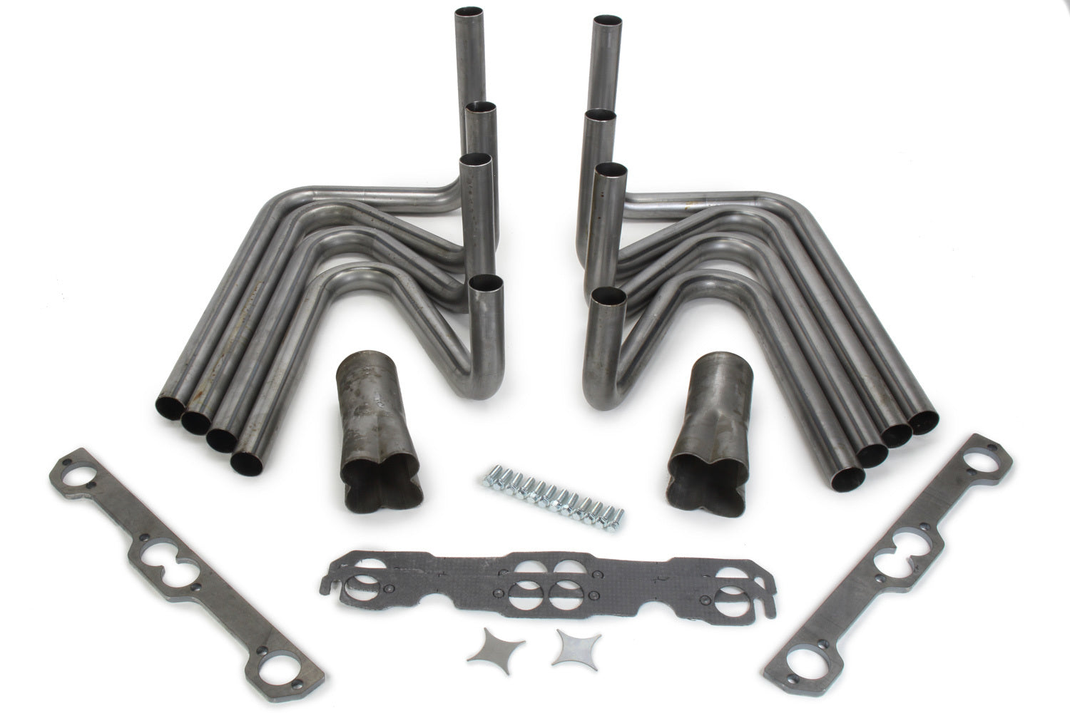 Hedman 1-5/8" SBC Weld Up Kit 3" Weld On Collector 65595