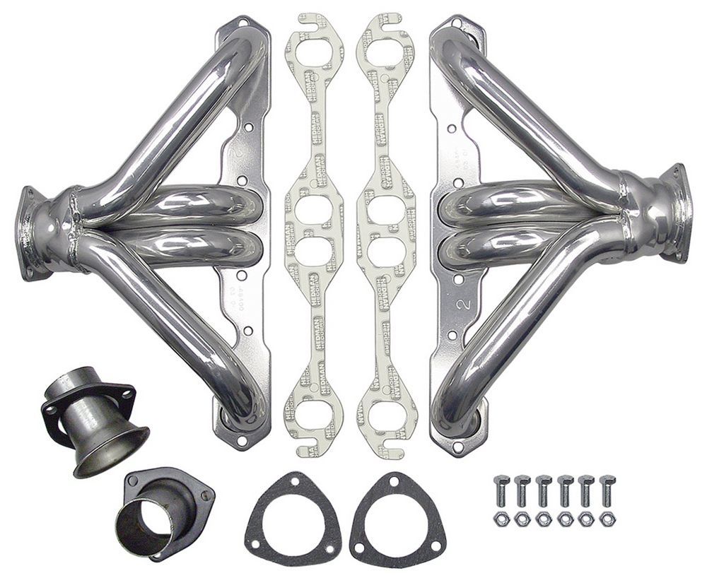 Hedman Headers - Hugger SBC HTC Coated 68406