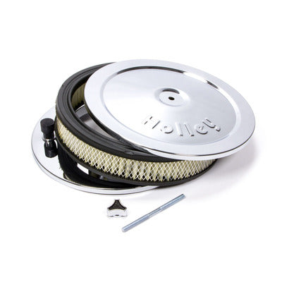 Holley Chrome 10in Air Cleaner Assembly