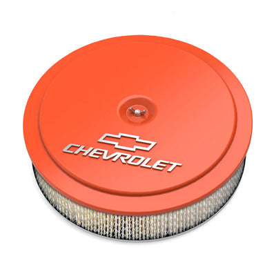 Holley 14 x 3 Air Cleaner  GM Muscle Series Orange