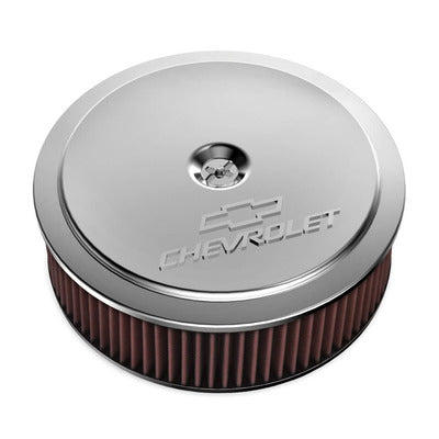 Holley 14 x 4 Air Cleaner  GM Muscle Series Polished