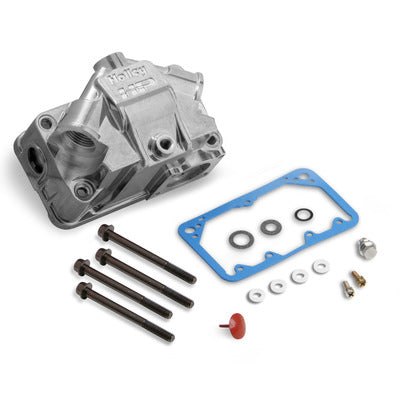 Holley Ultra HP Fuel Bowl Kit Polished