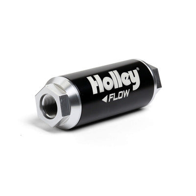 Holley Billet 4500 Fuel Filter -12an 100-Micron 260GPH