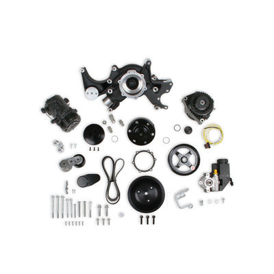 Holley Big Block Chevy Accessory Drive Sys. Mid Mount - Black