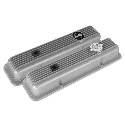 Holley SBC Muscle Series Valve Covers  (pair)