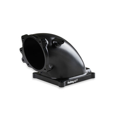 Holley Billet Elbow Kit Ford 5.0L to 4500 - Black