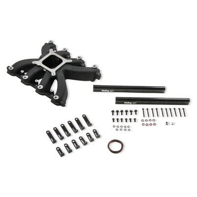 Holley EFI Intake Manifold GM LS7 Single Plane Black