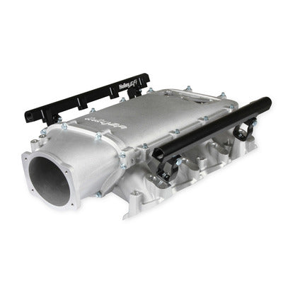 Holley LS3 Low Ram Intake Kit Single Injector Frt Feed