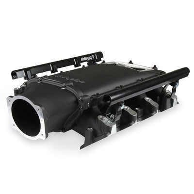 Holley LS3 Low Ram Intake Kit Single Injector Frt Feed