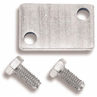 Holley Choke Block-Off Plate