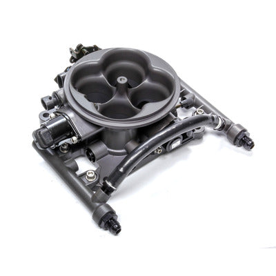Holley Terminator Throttle Body w/o Injectors HC Gray