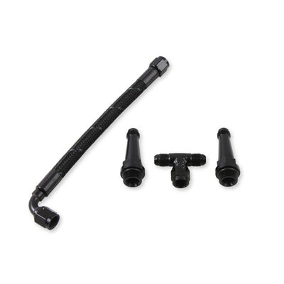 Holley EFI Stealth Crossover Braided Fuel Line Lit