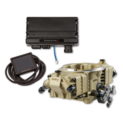 Holley Terminator X Stealth EFI System 4150 - Gold