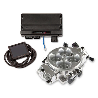 Holley Terminator X Stealth 4500 - 8 Injectors Shiny