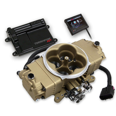 Holley Terminator Stealth EFI Kit  Classic Gold Finish