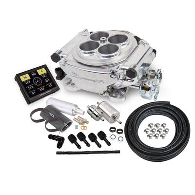 Holley Sniper EFI Master Kit Shiny Finish