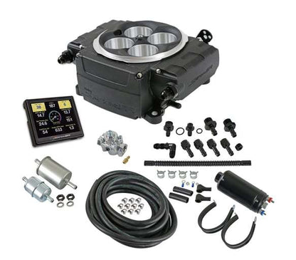 Holley Sniper 2 EFI Master Kit Black without PDM