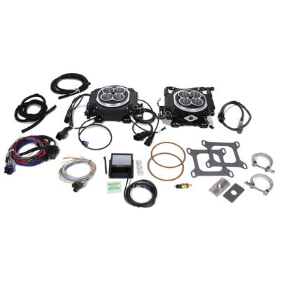 Holley Sniper 4150 2x4 EFI Kit - Black