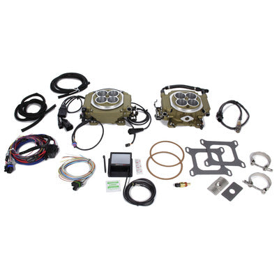 Holley Sniper 4150 2x4 EFI Kit - Gold