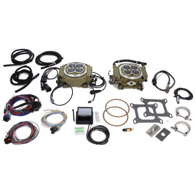 Holley Super Sniper 4150 2x4 EFI Kit - Gold