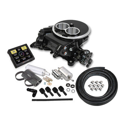 Holley Sniper 2300 EFI Master Kit Black Finish