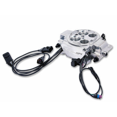 Holley Sniper EFI Quadrajet Kit Shiny Finish
