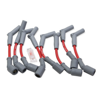 Holley LS 6.2L Spark Plug Wire Set 45-Deg Red