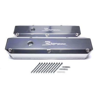 Holley Sniper Fabricated Valve Covers  SBM Tall 64-91