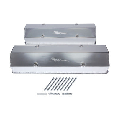 Holley Sniper Fabricated Valve Covers  SBC Tall