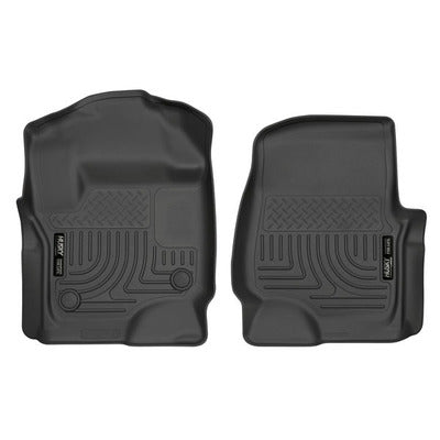 Husky Liners WeatherBeater Front Floor LIners - 2017+ Ford F250/F350/F450