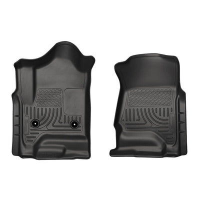 Husky Liners WeatherBeater Front Floor LIners - 2014-19 Silverado/Sierra 1500/2500HD/3500HD