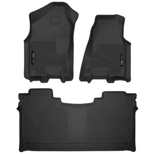 Husky LIners X-act Contour Front & 2nd Seat Floor Liners - 2019+ Ram 1500 Crew Cab