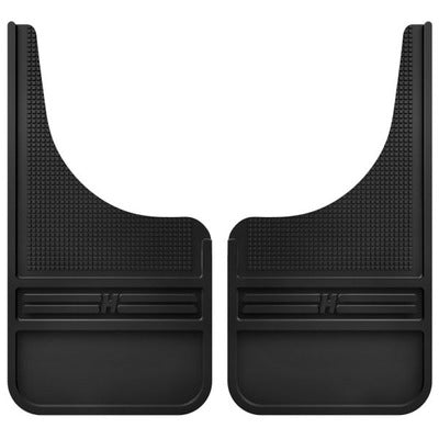 Husky Liners Rubber Front Mud Flaps - 12in w/o Weight