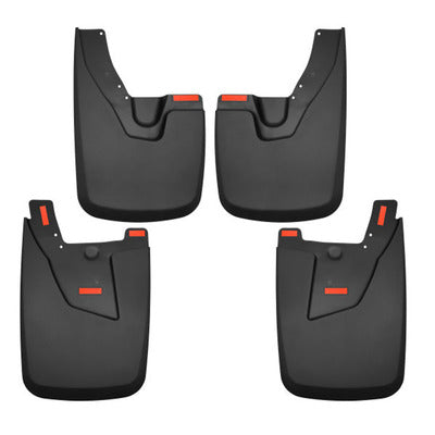 Husky Liners Front and Rear Mud Guard Set - 2019+ Ram 2500/3500