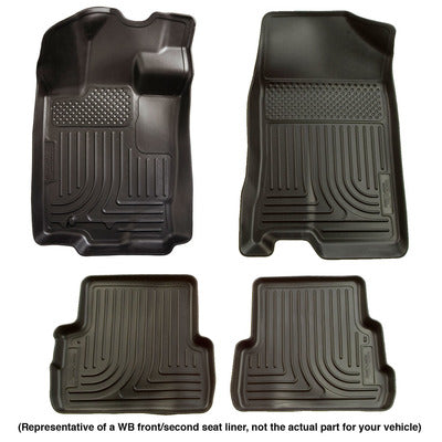 Husky Liners WeatherBeater Front & 2nd Row Floor Liners 98061