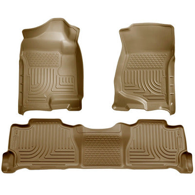 Husky LIners WeatherBeater Front & 2nd Seat Floor Liners - 2007-14 Suburban/Escalade/Yukon/Avalanche