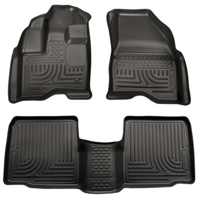 Husky LIners WeatherBeater Front & 2nd Seat Floor Liners - 2011-14 Explorer 