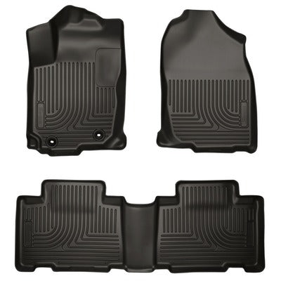 Husky LIners WeatherBeater Front & 2nd Seat Floor Liners - 2013-18 Toyota RAV4