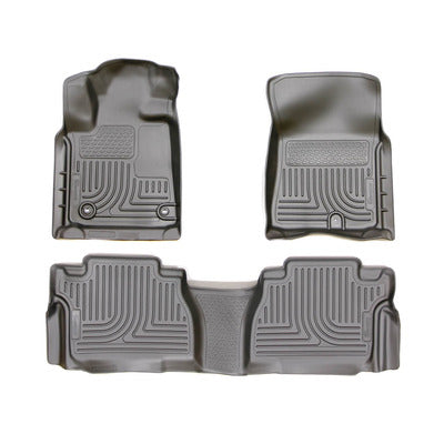 Husky LIners WeatherBeater Front & 2nd Seat Floor Liners (Footwell) - 2014! Tundra Double Cab