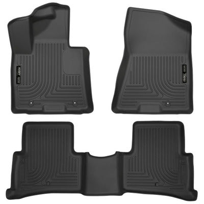 Husky LIners WeatherBeater Front & 2nd Seat Floor Liners - 2019+ Hyundai Tucson / Kia Sportage