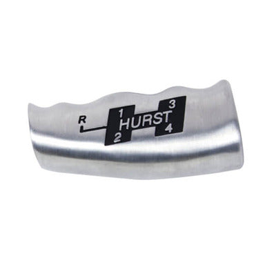 Hurst T-Handle Shifter Knob - Brushed 4-Speed Pattern